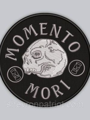 Шеврон Memento Mori Мементо Морі 8см