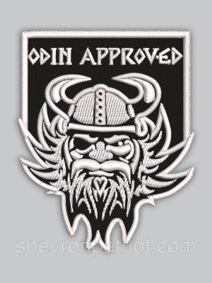 Шеврон Одін ODIN APPROVED 9см