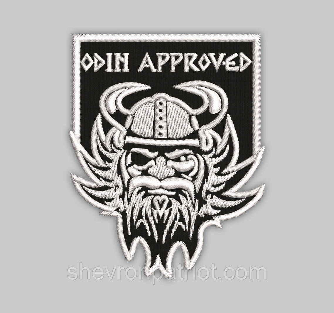 Шеврон Одін ODIN APPROVED 9см
