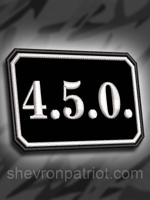 №279 Шеврон "Все спокійно" 5.5х8см