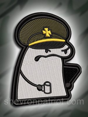 №293 Шеврон Флорк Командир 8х6.8см