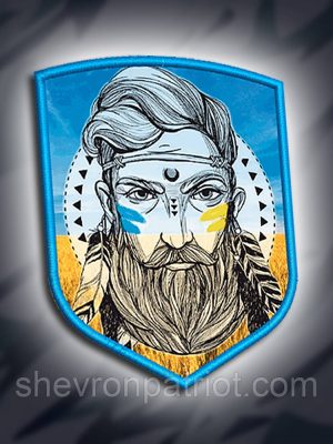№013 Шеврон друкований "Українець" 9х7см