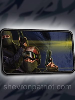№ДШ017 Шеврон друкований "CS-GO" 8х5см