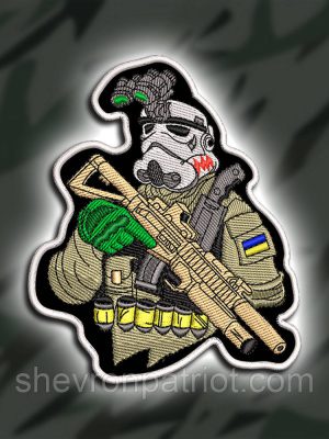 №451 Шеврон "ШТУРМОВИК" 10Х9СМ