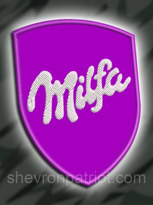 №468 Шеврон "МІЛФА" 9Х7СМ
