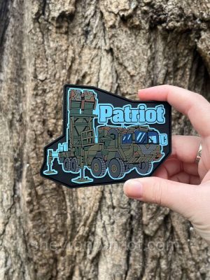 №ПВХ010 Шеврон "PATRIOT"