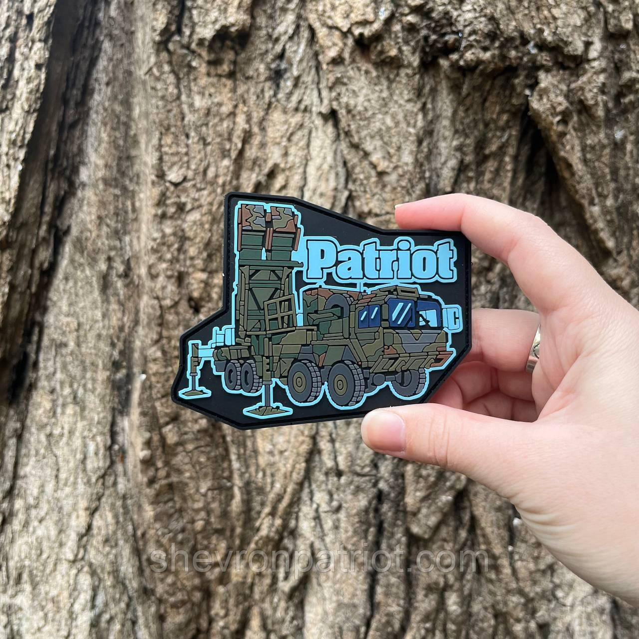 №ПВХ010 Шеврон "PATRIOT"
