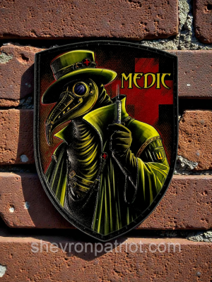 №ПВХ034 Шеврон "MEDIC | МЕДИК" 10Х7СМ