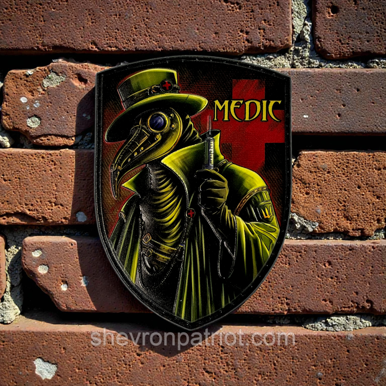 №ПВХ034 Шеврон "MEDIC | МЕДИК" 10Х7СМ