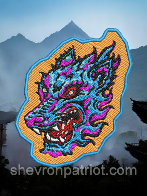 ПАТЧ АНІМЕ "TATTOO WOLF"