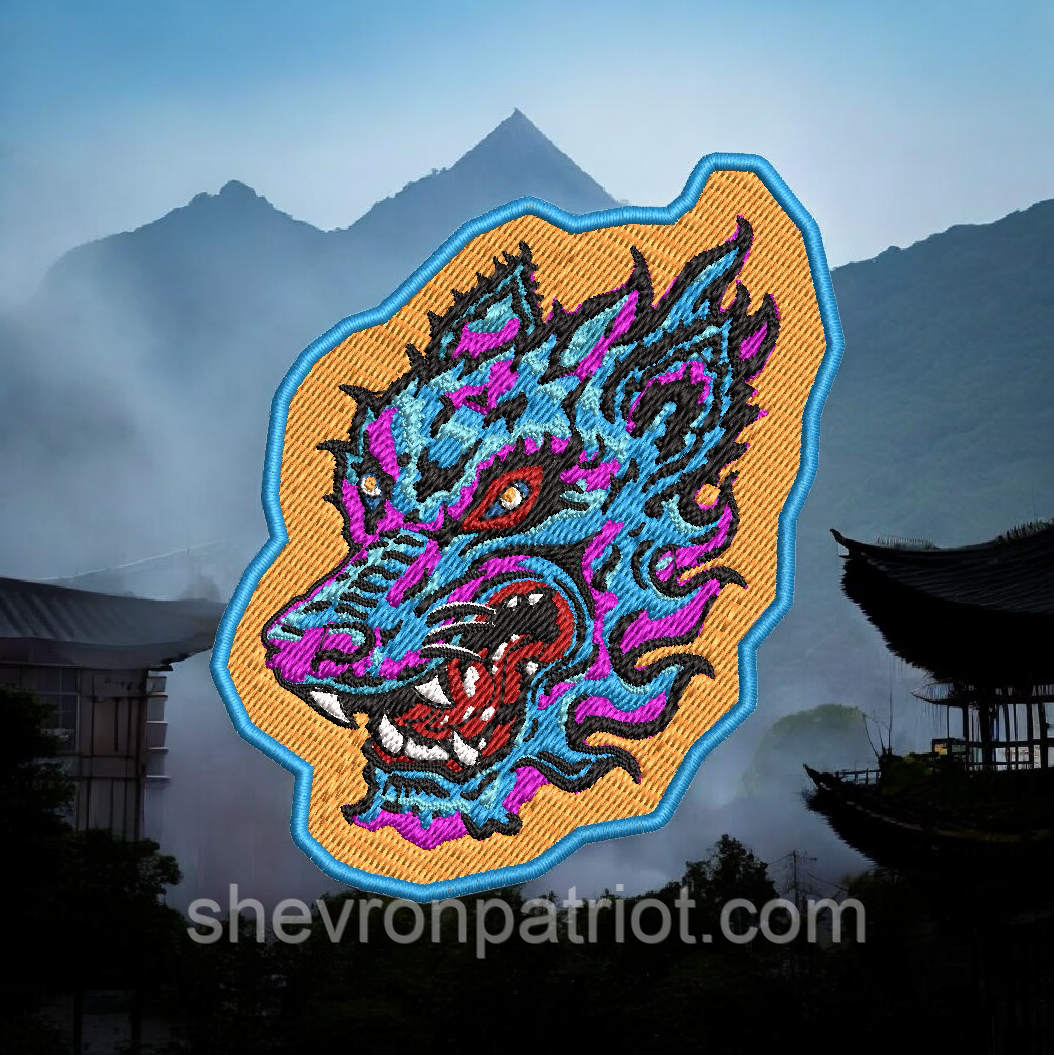 ПАТЧ АНІМЕ "TATTOO WOLF"
