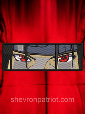 Шеврон "Наруто" Ітачі Учіха Itachi Uchiha 15х6см