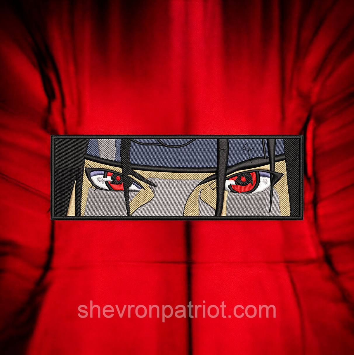 Шеврон "Наруто" Ітачі Учіха Itachi Uchiha 15х6см