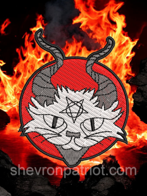 ПАТЧ АНІМЕ "CAT BAPHOMET | КІТ БАФОМЕТ"