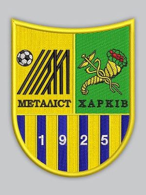 Шеврон "Металіст Харків", висота 9 см